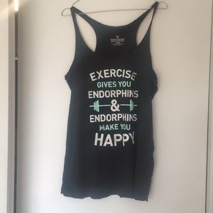 Endorphins make you Happy! Plus size Tank top